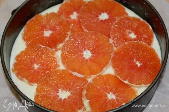 Кекс с красными апельсинами 