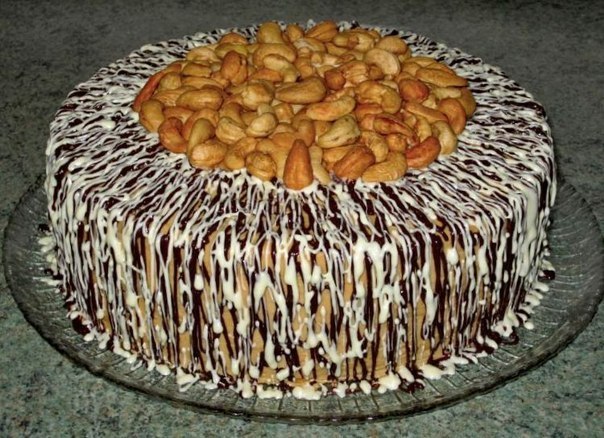 Торт с орехами «Маркиза» 