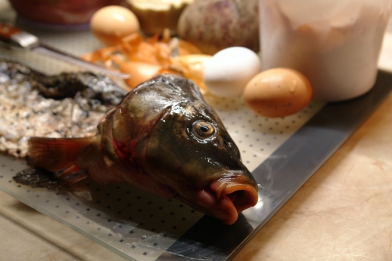 Фаршированная рыба: рецепт для поста. 