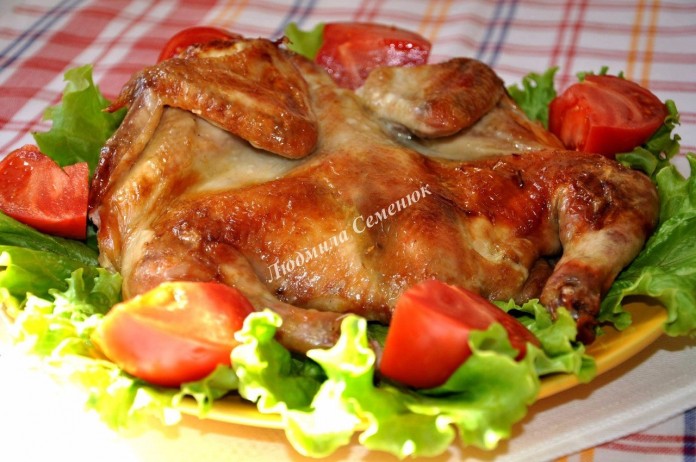 Цыпленок тапака: мои родные просто влюблены в это блюдо! 