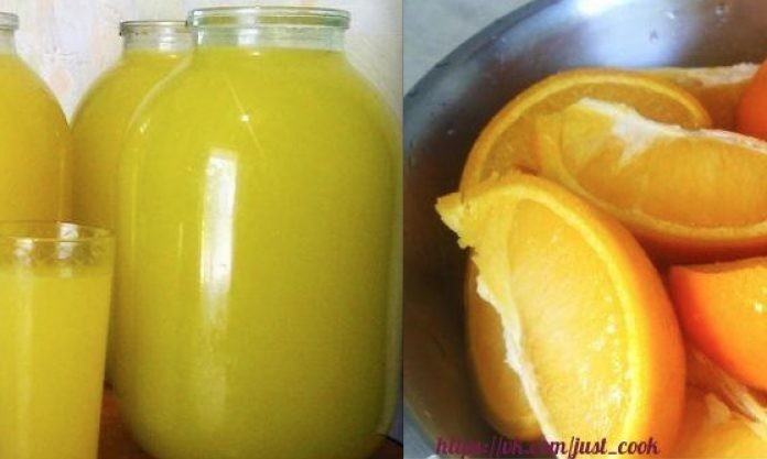 Нужно взять 4 апельсина, вымыть их и обдать кипятком. На следующие 12-24 часа убираем апельсины в морозилку 