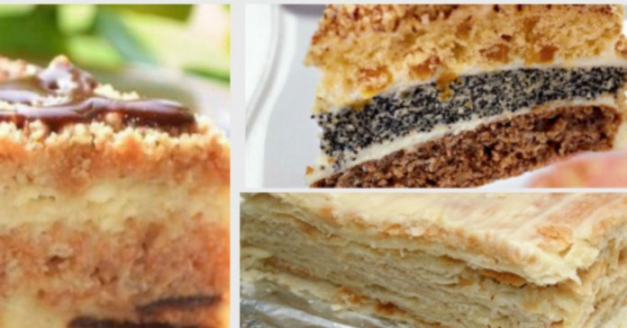 3 самых вкусных домашних торта, которые может испечь даже молодая хозяйка 