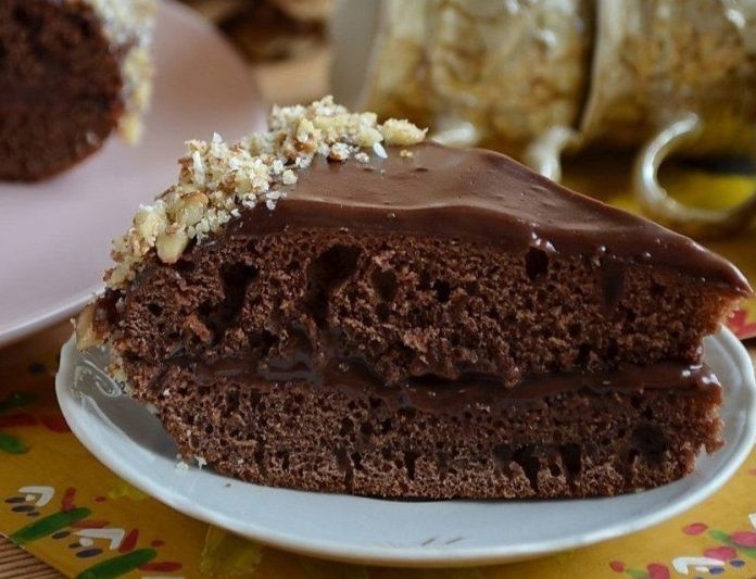 Самый быстрый и вкусный шоколадный тортик в мультиварке 
