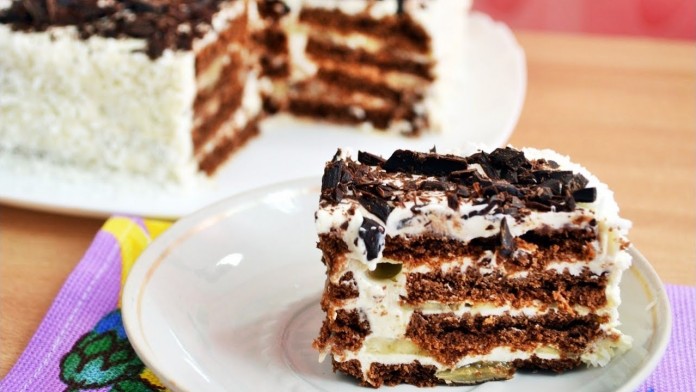 Творожный торт без выпечки 