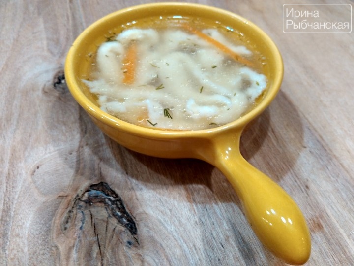 Суп с галушками для воскресного обеда — пошаговый рецепт с фото 