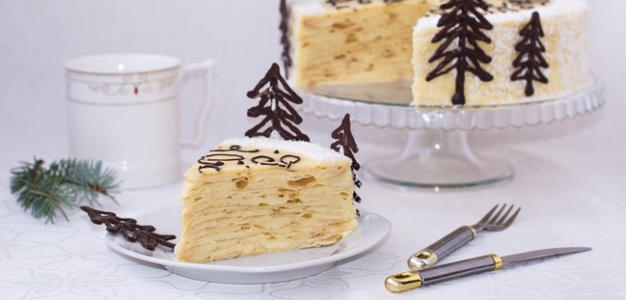 Популярный торт «Нежный Наполеон» — всегда готовлю его только так! 