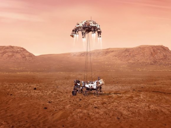 Появилось новое фото с Марса, сделанное ровером NASA